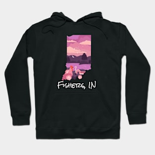 Fishers Indiana Hoodie